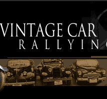 Vintage Car Rallying